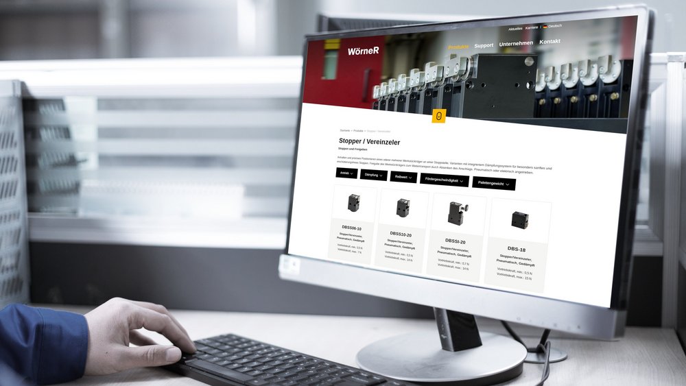 TYPO3-Webseite für die Fa. Wörner Automatisierungstechnik GmbH TYPO3-Webseite für die Fa. Wörner Automatisierungstechnik GmbH