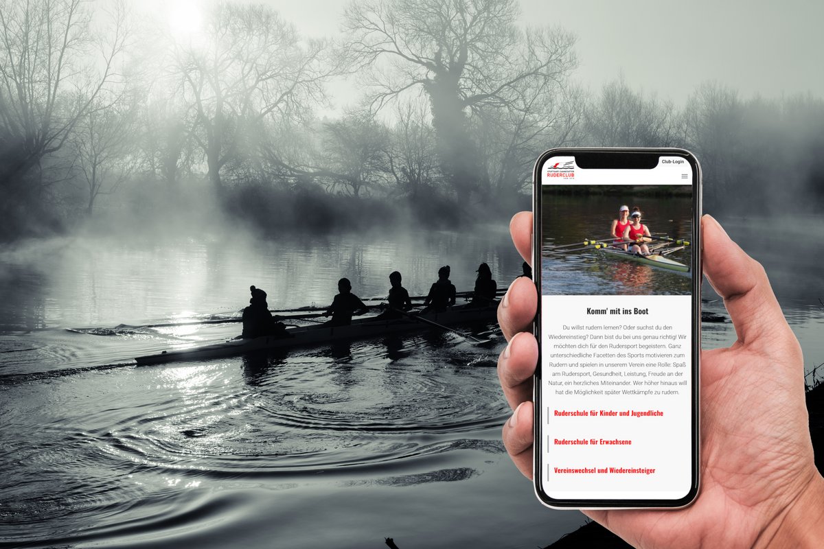 Entwicklung, Pflege, Optimierungen, UX-Prozeß-Betreuung der Website für den Stuttgart-Cannstatter Ruderverein Entwicklung, Pflege, Optimierungen, UX-Prozeß-Betreuung der Website für den Stuttgart-Cannstatter Ruderverein